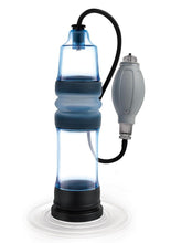 Load image into Gallery viewer, ZOLO Aquapump Pro Silicone Penis Pump - Black/Blue

