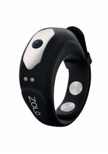 Load image into Gallery viewer, ZOLO Fit Rite Adjustable Vibrating Silicone Rechargeable Cock Ring with Snaps
