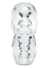 Load image into Gallery viewer, ZOLO Gripz Spinner Stroker Masturbator - Clear
