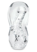 Load image into Gallery viewer, ZOLO Gripz Wavy Stroker Masturbator - Clear

