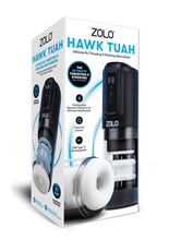 Load image into Gallery viewer, ZOLO Hawk Tuah Ultimate BJ Thrusting Rechargeable Masturbator - Black/Clear
