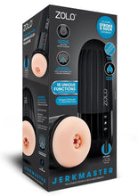 Load image into Gallery viewer, ZOLO Jerkmaster Rechargeable Ass Masturbator - Black
