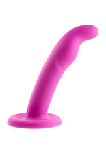 Load image into Gallery viewer, The Tana Silicone G Spot Dildo - 8 inch (Pink)
