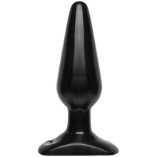 Load image into Gallery viewer, Classic Butt Plug - Smooth - Medium (Black)
