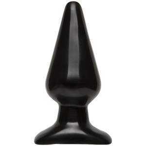 Classic Butt Plug - Smooth - Large (Black)