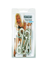 Load image into Gallery viewer, KinkLab Nickel Plated Snap Hooks – Pack of 4
