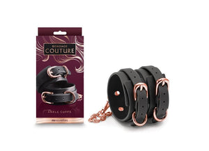 Couture Ankle Cuffs Restraints (Black)