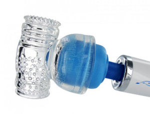 Wand Attachment Hummmingbird Masturbator (Clear)