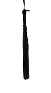 Bare Leatherworks - Full ThudStinger Flogger - Cow/Rubber (Black)