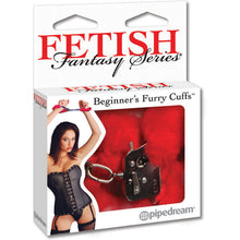 Load image into Gallery viewer, Fetish Fantasy Beginner&#39;s Furry Cuffs (Red)
