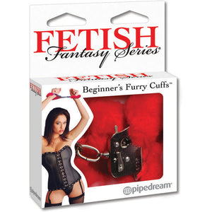 Fetish Fantasy Beginner's Furry Cuffs (Red)