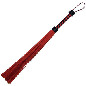 Soft Leather Flogger (Red)