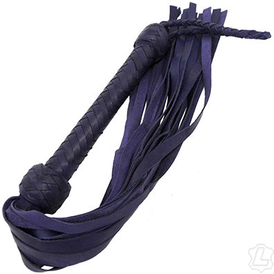 Leather Flogger - Soft (Purple)
