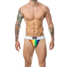 Load image into Gallery viewer, Mob Pride Jock - Large (Rainbow)
