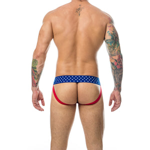 Mob USA Jock - Small (Red/Whit/Blue)