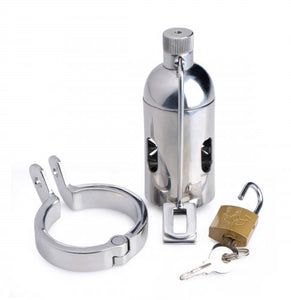 Chastity Spiked Chamber Cage (Stainless Steel)