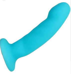 Luxe Cici Silicone Dildo 6.5inch (Blue)