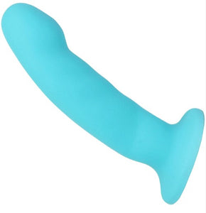 Luxe Cici Silicone Dildo 6.5inch (Blue)