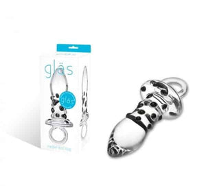 Gläs Pacifier Glass Butt Plug