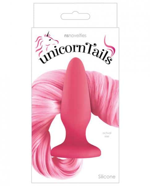 Unicorn Tail Plug - Medium (Pink)