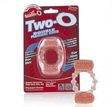 Two-O Double Vibrating Cock Ring