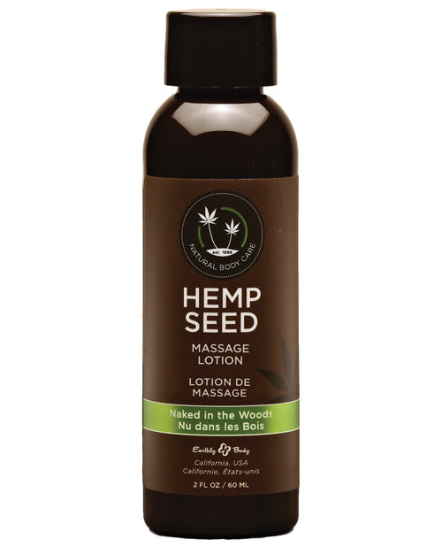 Hemp Seed Massage Lotion - Naked