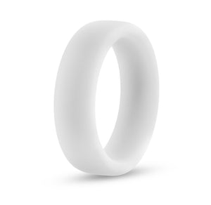 Glow In The Dark - Silicone Cock Ring (White)