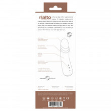 Load image into Gallery viewer, VeDO Rialto Rechargeable Vibe (Moca)

