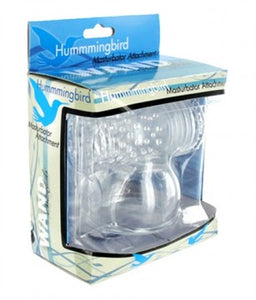 Wand Attachment Hummmingbird Masturbator (Clear)