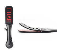 Load image into Gallery viewer, Slapper Impressions - LOVE (Black/Red)
