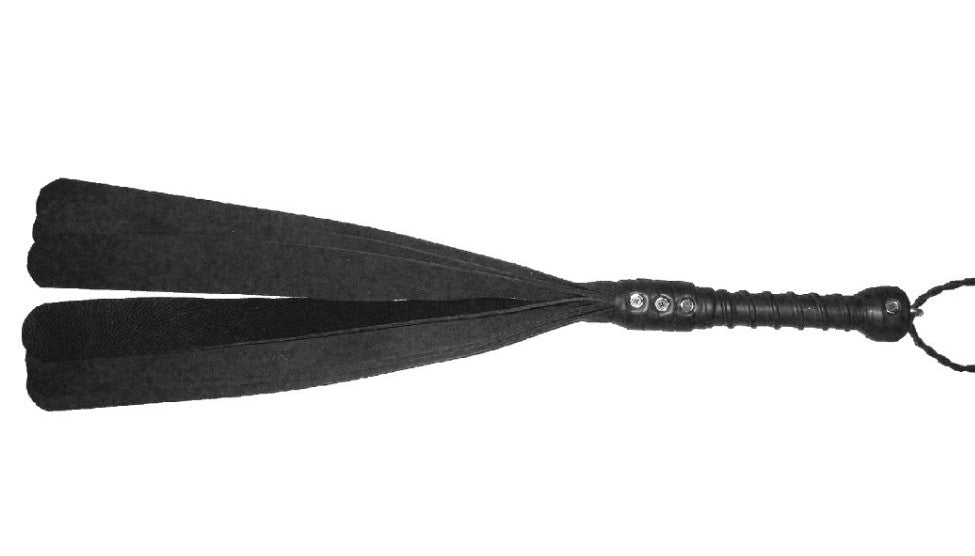 Bare Leatherworks - Midsize Massage Flogger (Black)