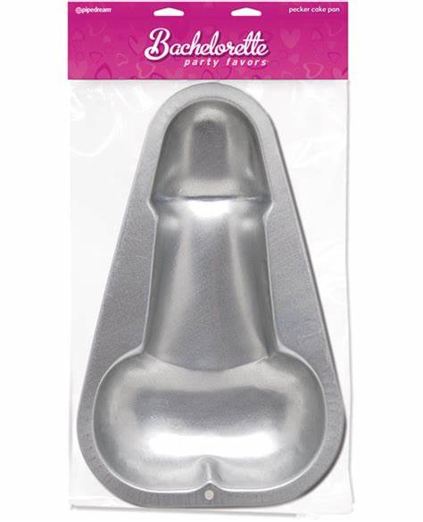 Bachelorette Party - Pecker Cake Pan (Flesh)