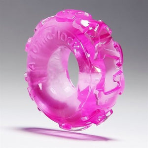 Oxball Jelly Bean Cock Ring (Pink)