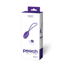 Load image into Gallery viewer, VeDO Peach Rechargeable Egg Vibrator (Indigo)
