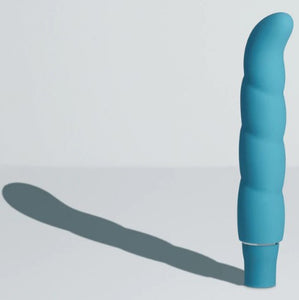 Luxe Purity G Silicone G-Spot Vibrator (Aqua)