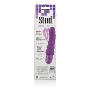 Bendie Stud Curvy Vibrator (Purple)