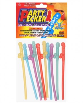 Bachelorette - Party Pecker Straws