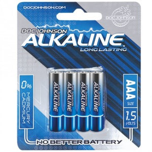 Batteries Alkaline - AAA (4 Pack)