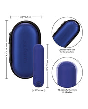 Load image into Gallery viewer, Hideaway Bullet Vibe - Rechargeable (Blue)
