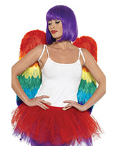 Load image into Gallery viewer, Rainbow Feather Wings (Large)
