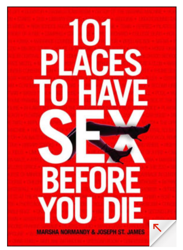 Book - 101 Places to Have Sex before you Die