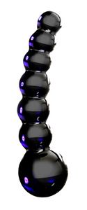 Icicles No 66 - Glass Dildos (Black)