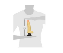 Load image into Gallery viewer, Real Feel Deluxe Dildo No.5 - 8 inch (Vanilla)
