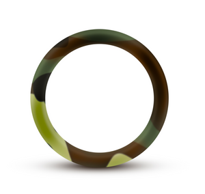 Performance - Cock Ring Silicone (Green Camouflage)