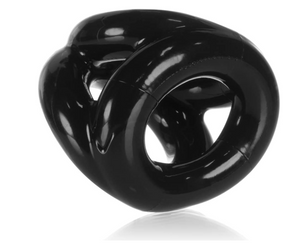 Oxballs Atomic Jock Tri-Sport Cock Ring (Black)