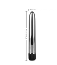 Load image into Gallery viewer, COLT Multispeed Metal Vibrator - 6.25 inch (Silver)
