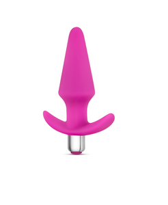 Luxe Discover Vibrating Plug - 5 Inch (Pink)