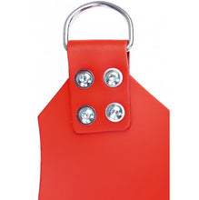 Load image into Gallery viewer, Sling - Leather with Rings (Red)

