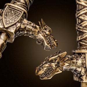 The Realm Drago - Dragon Sword Handle (Bronze)