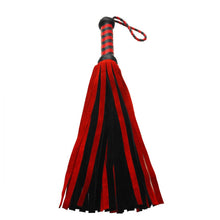 Load image into Gallery viewer, Short Suede Flogger (Red/Black)
